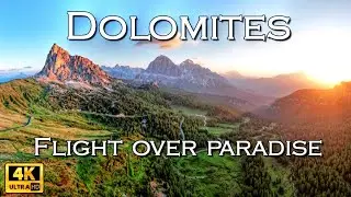 Dolomites &bull; Flight over paradise &bull; 4K drone video
