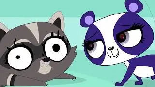 Stuck Clip The Littlest Pet Shop Von Fuzzlebutt Stuck in a Corner