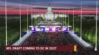 NFL Draft coming to DC in 2027, artist renderings released