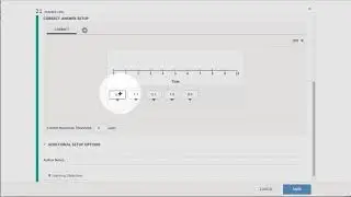Number Line Question Setup