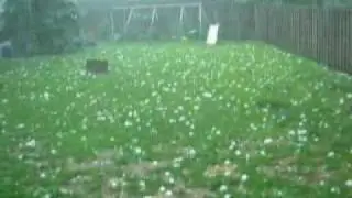 VERY Large Hail Storm