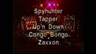 The Video Game sponsor billboard, 1984