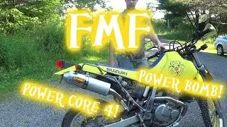 Suzuki Dr650 fmf powerbomb - powercore 4