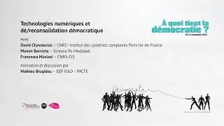 Technologies num&eacute;riques et d&eacute;/reconsolidation d&eacute;mocratique - Colloque 2025