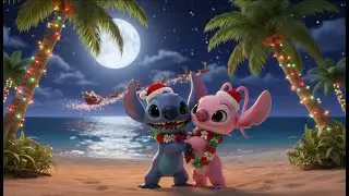 Stitch et Angel : No&euml;l d&rsquo;amour &agrave; Hawaii 🎄🏝️ Chanson de No&euml;l pour enfants