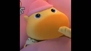 Sweet Dreams! Cute Character Wakes Up and Sings 🎶 #kids #capybara