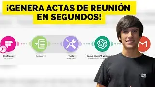 Cómo crear Actas de Reunión y Notas Automatizadas con Make.com, Fireflies.ai y ChatGPT