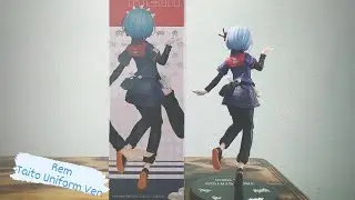 Re:zero Rem Taito Uniform ver. Unboxing Figure #ReZero #Figure #ActionFigure #Unboxing