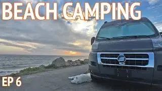 RV Camping in Ventura California: Rincon Parkway | Camper Van Life S1:E6