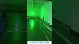 Green Beam Laser Light Safety Hazard Warning Lights Show Performance Laser Warning Light