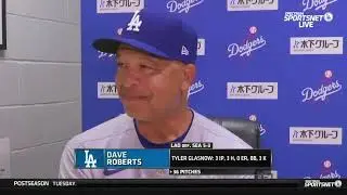 Dave Roberts on Trusting the Dodgers Bullpen, Building Confidence, and Postseason Prep