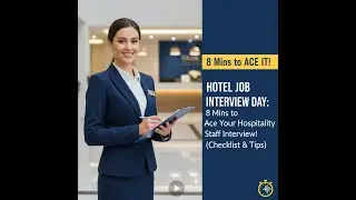 HOTEL JOB INTERVIEW DAY: Ace Your Hospitality Staff Interview! (Checklist & Tips)