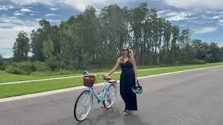 EISYROOD 26Inch Foldable Beach Cruiser Bike for Women #amazonproducts