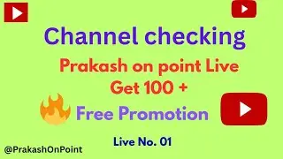 Prakash On Point live no 1