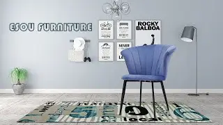 Barrel Velvet Accent Chairs~#velvetchair #barrelchair #accentchair #chinachairsupplier #b2b #ESOU