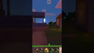 Stay in a ghost village #miniecraft #minecraft #viral #gaming #shorts