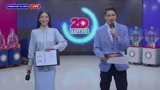[LIVE] PCSO 9:00 PM Lotto Draw - February 21, 2026