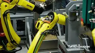 Brake Spider Assembly System Demo | Pentaflex Case Story | JR Automation