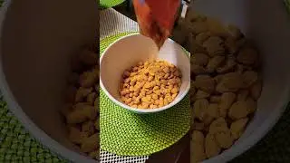 Flavourful!  Barbecue Peanuts #shortsfeed #peanutsnacks