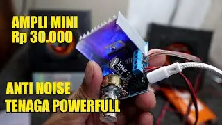 Tes review kit power Amplifier mini bass mantap TDA7297