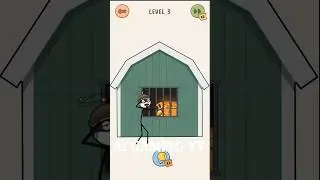 Thief Draw Level 3 Solution #shorts #youtubeshorts #gamingshorts #aigamingyt