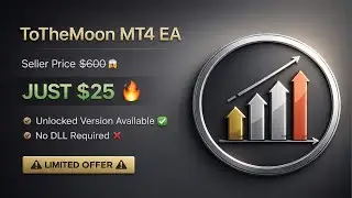 ToTheMoon MT4 EA | Automated Forex Trading Robot | High Accuracy & Fast Results.