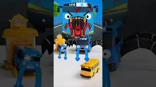Yes Or No Toys, Tayo Bus Garage, Tayo Bus Monster #monster #tayothelittlebus #bus #shorts #littlebus