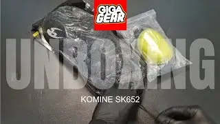Komine Kneepad with slider (SK652) Unboxing