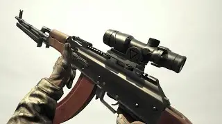 RPK-74 + ACOG Scope - Squad Super Mod