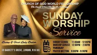 Church Of God World Fellowship 4th January 2026