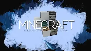 Minecraft  3x3 Semi Automatic Sea grass farm | Minecraft Short Tutorial