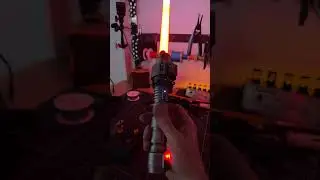 Custom speeder bike lightsaber test fire #customlightsaber #starwars #shorts