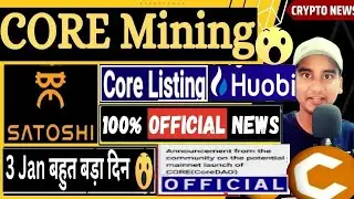 Satoshi Coin Mainnet launch || Houbi exchange Core Listing update | SatoshiCore New Update #satoshi