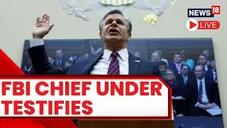 F.B.I. Director Testifying Before House Panel | Christopher Wray | US News Live | English News Live