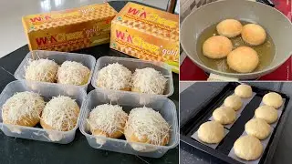 Roti Jabrik Bomboloni tanpa ulen, tanpa mixer, tanpa oven