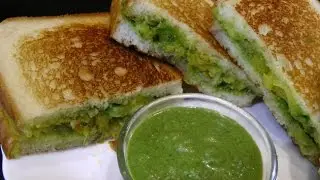 Bombay Masala Toast - Indian Street Food Recipe / Kids Luch Box recipe by madhurasrecipe