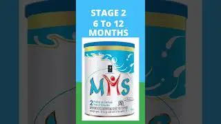 MMS Infant Formula Milk Stages #shortsvideo #youtubeshorts #mms