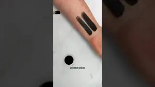 The darkest black loose Pigment eyeshadows from Silk Naturals