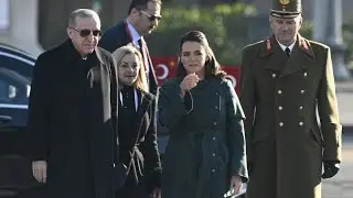 Erdogan arrives in Budapest to mark 100 years of Turkish-Hungarian diplomatic relations