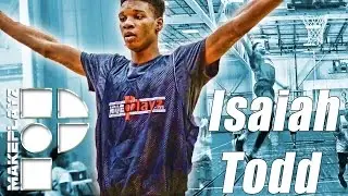 6'8 Isaiah Todd Goes Off at the Middle School Showdown! 8th Grade Phenom!