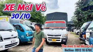 XE TẢI CŨ MỚI VỂ trong clip Thaco TF220, TF230, Fuso TF4.7, TF7.5, Kia K250, Hino 300 XZU720L