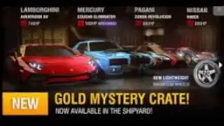 RACING RIVALS  New Arrivals CRATES GOLD