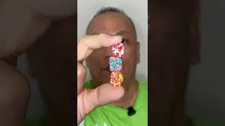 👂Звуки поедания конфет Nerds Candy Gummy Clasters (3 вкуса)👂 #короткометражки #asmr