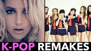 K-POP REMAKES OF ENGLISH POP SONGS!