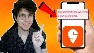Как исправить проблему обнаружения нескольких учетных записей Swiggy