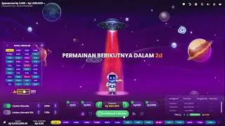 POLA MENIT MAIN DENGAN 500K SPACEMAN HRI INI  !!