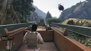 epic fight between a british infantryman, a terrorist and chernobyl man on a train