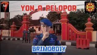 Brimob Yon A Pelopor Polda DIY, bisa di jenguk, berubah total dari anak mamah jadi Brimob