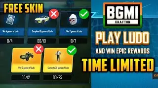 🔴 New Ludo Event in BGMI | Free Buggy Skin for 30 days | Mahindra Skin for 7 days | BGMI Ludo Event