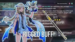 Cartethyia Destroys Hazard Zone Floor 1 and 2 with a Level 1 3★ Sword